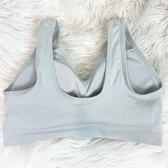 WACOAL GRAY SOFT WITH PADDING BRALETTE WOMENS BAND SZ 34 - Picture 4 of 4
